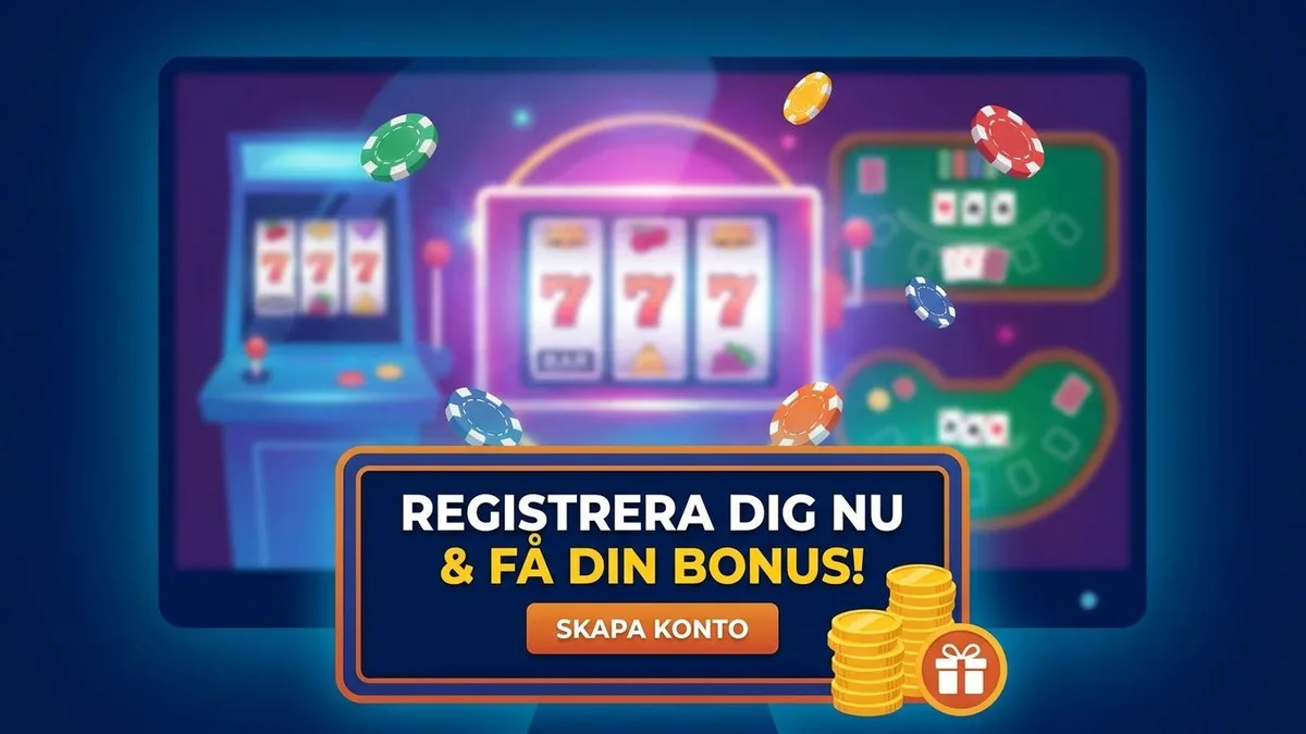 Registrera dig med bonus